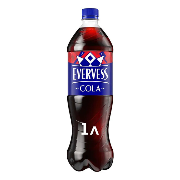 Газированный напиток Evervess Cola в ПЭТ 1л